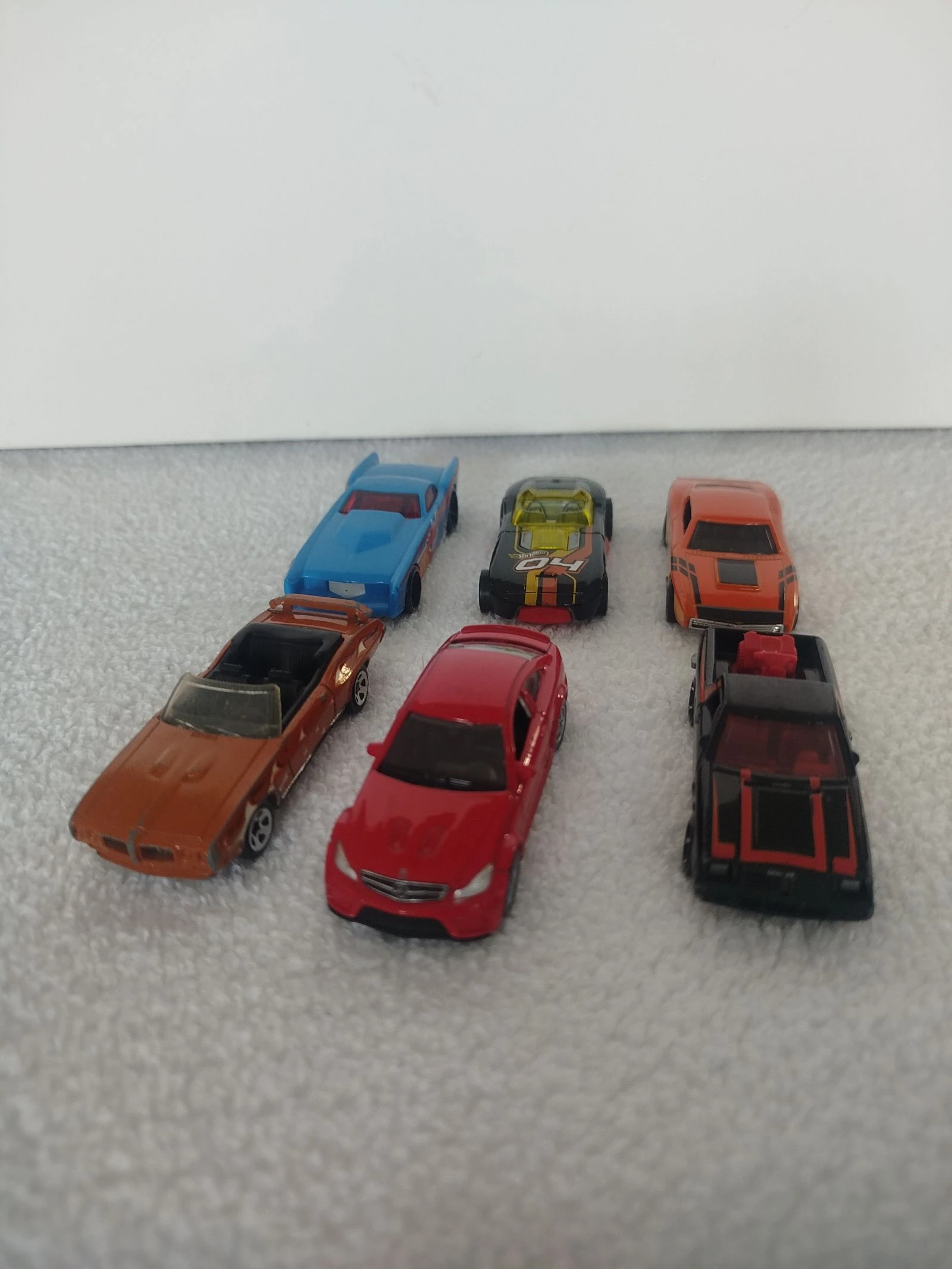 Lot de voitures Hotwheels Mattel Welly 
